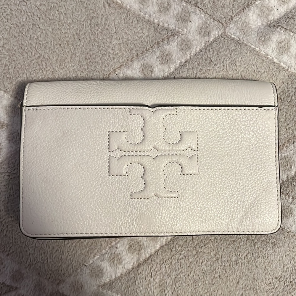 Tory Burch off white crossbody